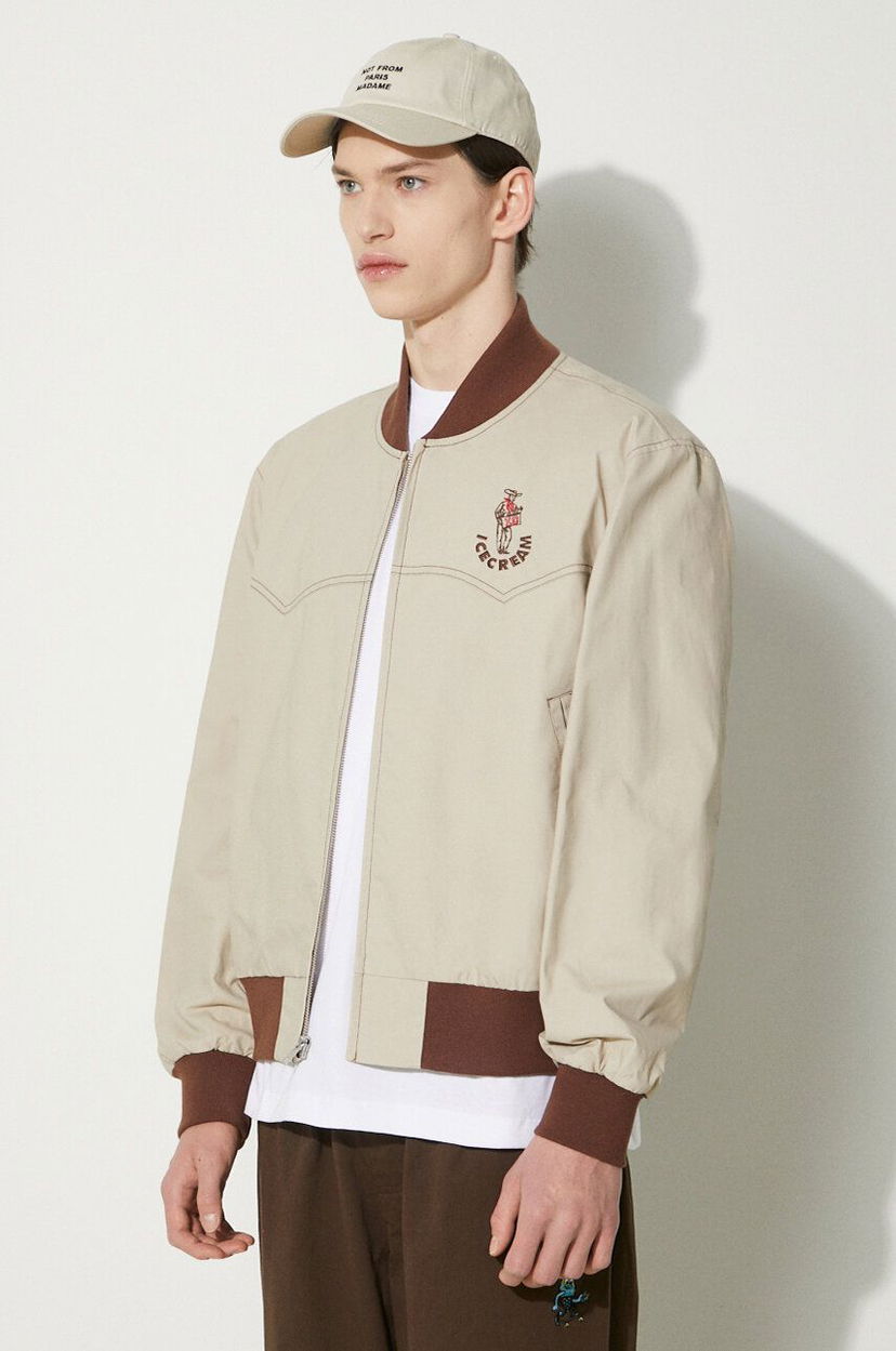 Bomber jakna BBC IceCream ICECREAM Western Bomber Jacket Bež | IC24202