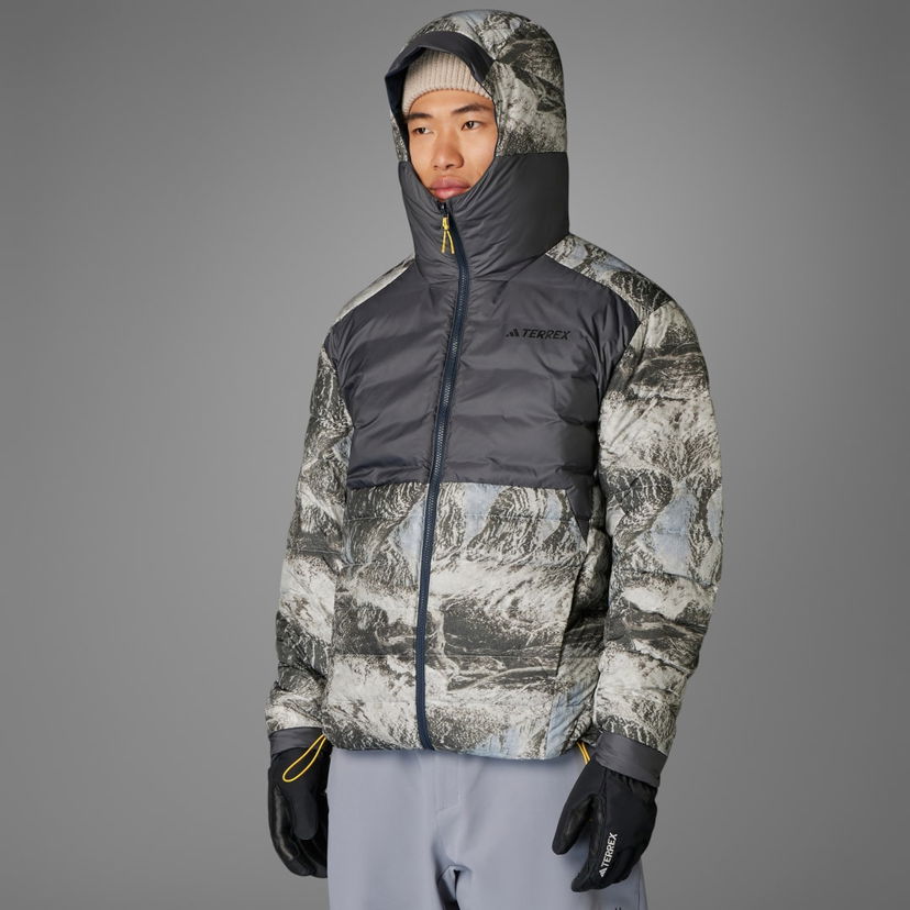 Puhovka adidas Performance National Geographic Insulated Siva | IX7952