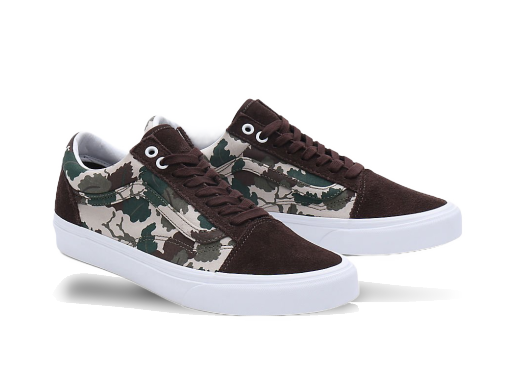 Superge in čevlji Vans Chaussures Mitchell Camo Črna | VN0007NT448