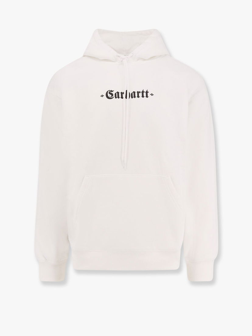 Pulover Carhartt WIP White Printed Hoodie Bela | I03441600AXX