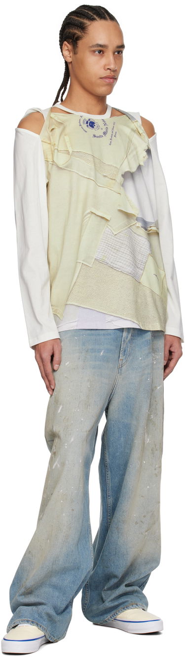 Majica Perks And Mini Perks and Mini Martine Syms Edition Slash Long Sleeve T-Shirt Bela | 4582, 3