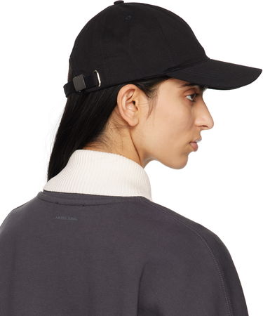 Kapa Anine Bing Anine Bing Jeremy Framed Monogram Baseball Cap Črna | A-12-10926-BLK26, 2