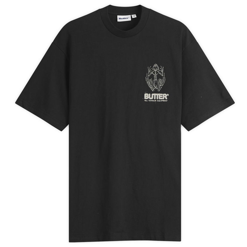 Majica Butter Goods Fossil Graphic Tee Črna | BG252113-BLK