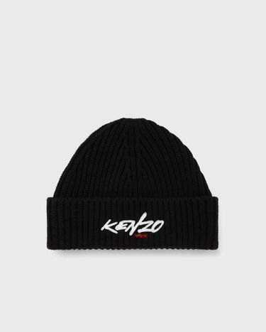 Beanie KENZO FUTURA Ribbed Beanie Črna | FF68BU230KWB.99, 2