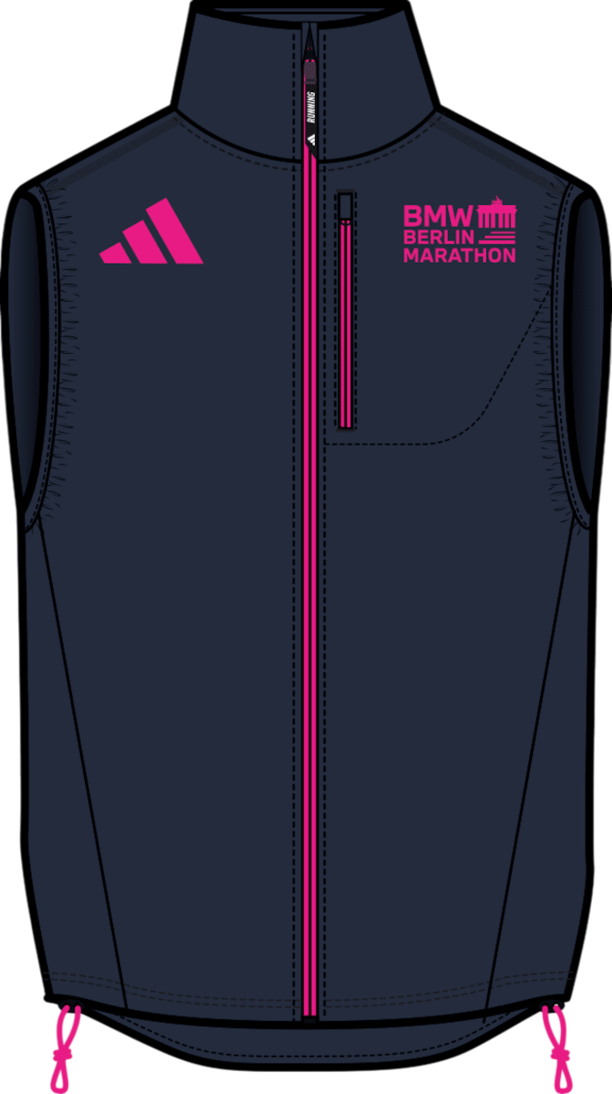 Telovnik adidas Originals Adidas BMW Berlin Marathon 2025 Running Vest Mornarica | ka4293, 0