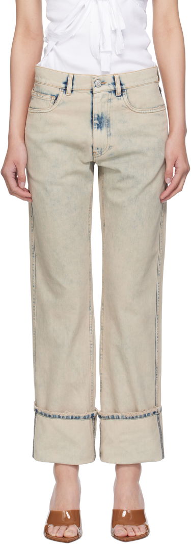Kavbojke Coperni Coperni Boyfriend Jeans Bež | COPP122F2035, 0