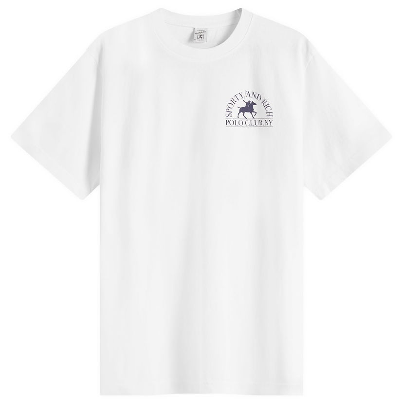 Majica Sporty & Rich Sporty & Rich Polo Club T-Shirt Bela | TO043612252WH01