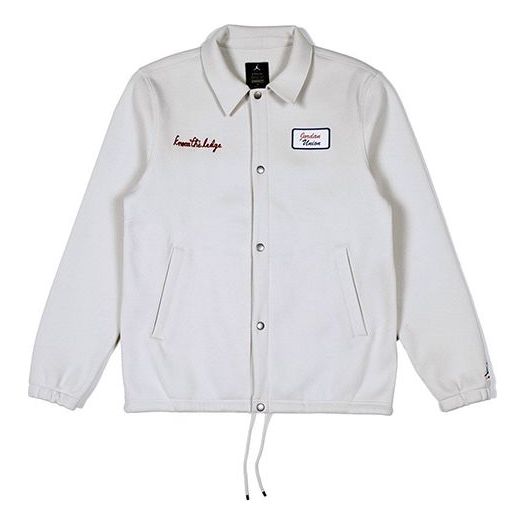 Vetrovka Jordan Jordan x Union LA Coaches Jacket Bela | DB8261-072