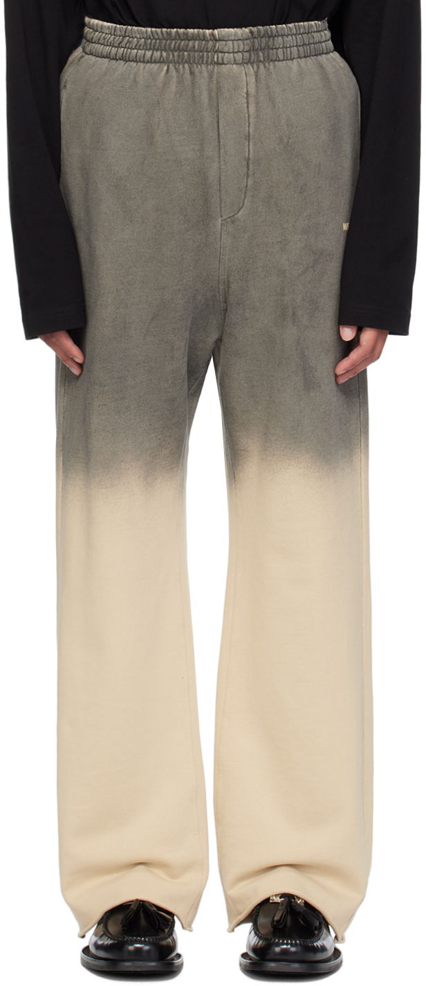 Trenirka We11done Gradation Sweatpants Bež | WD-TA2-24-730-U-BG