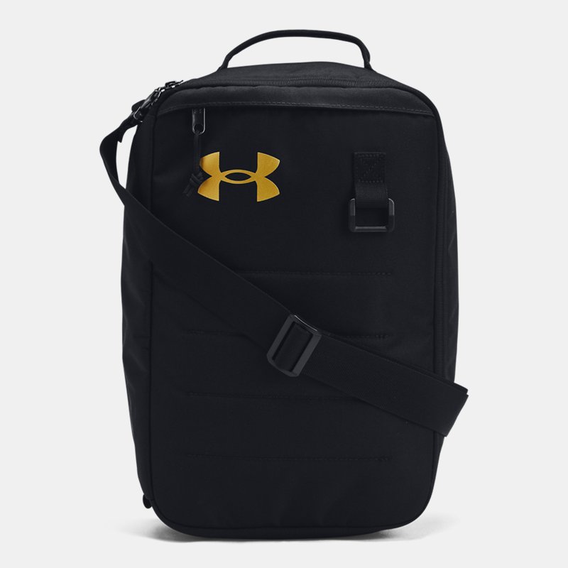 Nahrbtniki in torbe Under Armour Contain Schuhbeutel Schwarz / Metallisch Gold EINHEITSGRÖSSE Črna | 1381921-001