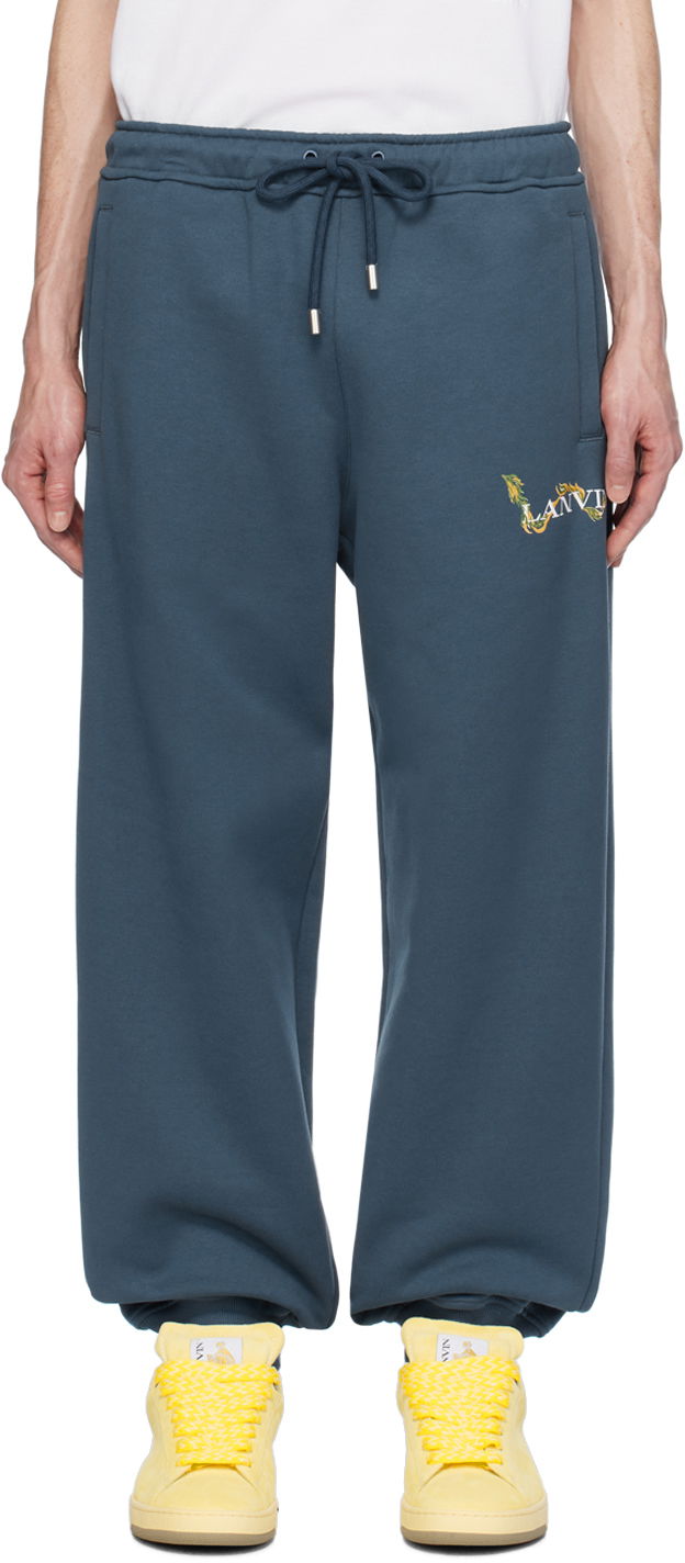 Trenirka LANVIN CNY Sweatpants Mornarica | RM-TR0063-J109-P24, 0