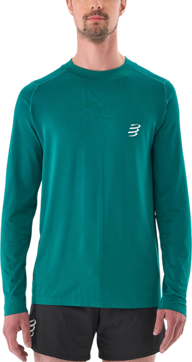 Majica Compressport Performance Long Sleeve T-shirt Zelena | atsm4946028l