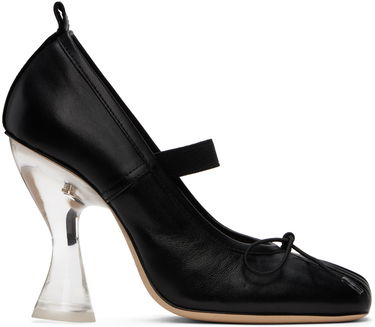 Superge in čevlji Simone Rocha Simone Rocha High Ballerina Heels Črna | HH4 0799, 0