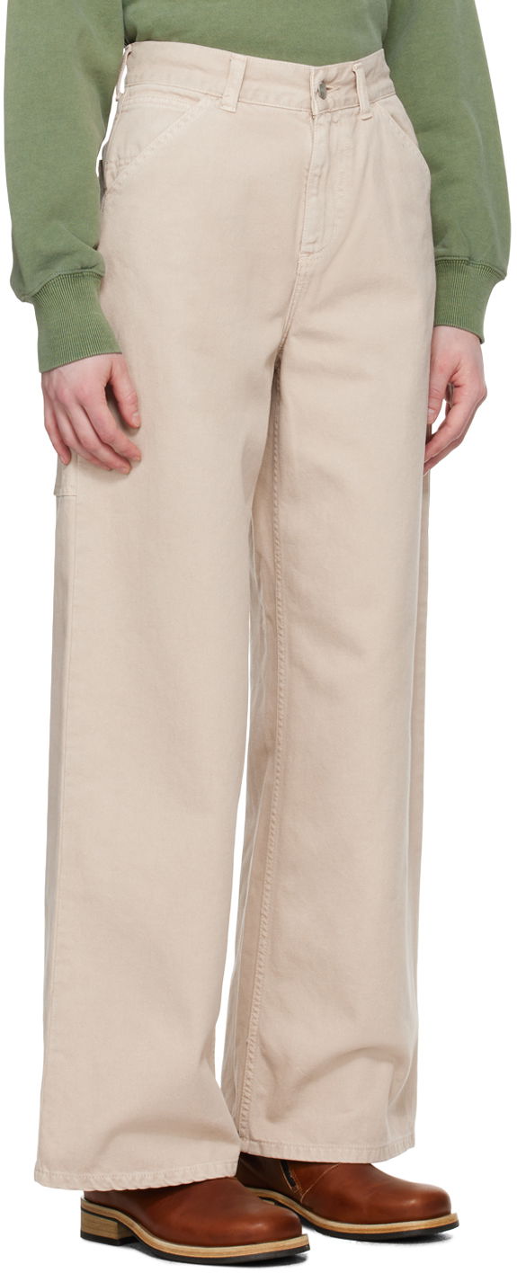 Hlače Carhartt WIP Work In Progress Trousers Bež | I033142 1YC4J, 1