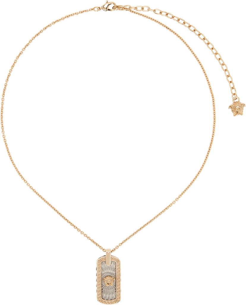 Ogrlica Versace Versace Medusa Pendant Necklace Kovinski | 1018964_1A00621