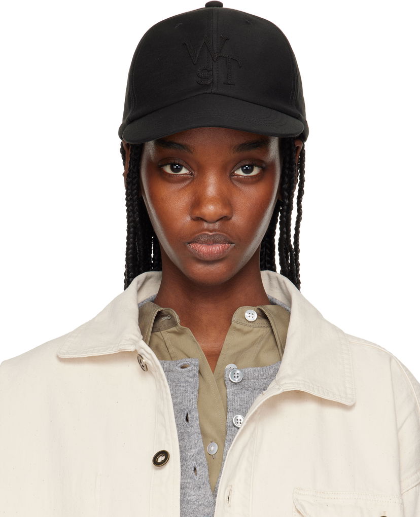 Kapa sacai WTAPS Edition Cotton Back Satin Baseball Cap Črna | 25-0931S