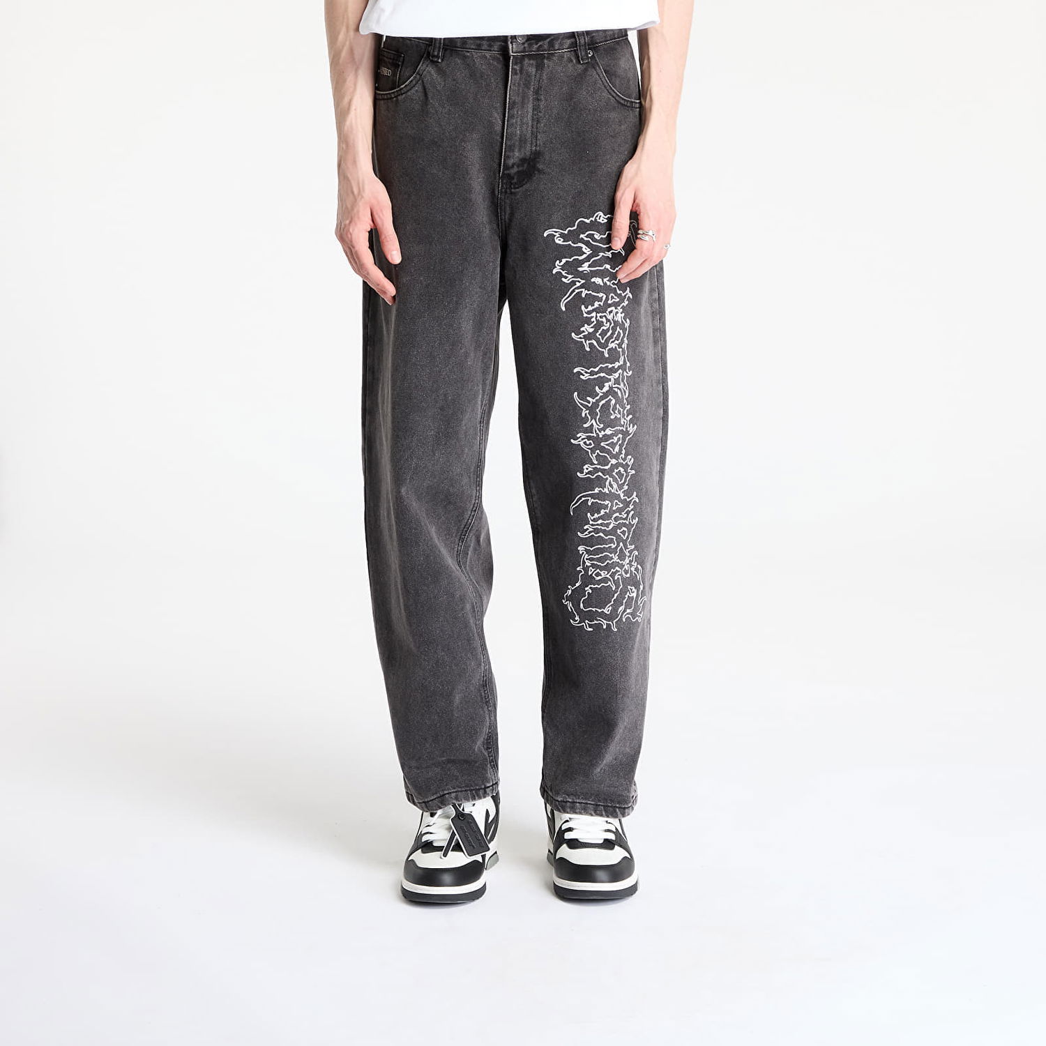 Kavbojke Wasted Paris Wasted Paris Varg Casper Jeans Črna | WP_000281, 0