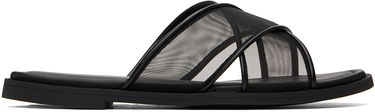 Oblačila rag & bone rag & bone Geo Mesh Cross Strap Sandals Črna | WFF24PF037MS37, 0