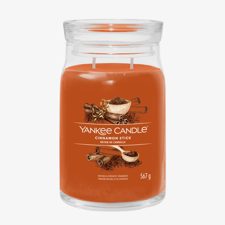 Sveče Yankee Candle Large Jar Candle Cinnamon Stick 2 Wicks Oranžna | 40375, 0