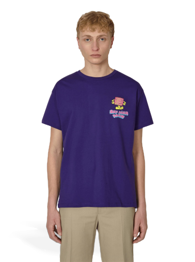 Majica Sky High Farm Flatbush Printed T-Shirt Lila | SHF03T001 1