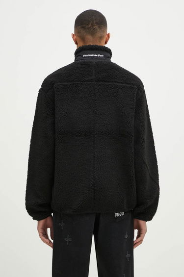 Puhovka thisisneverthat thisisneverthat SP Sherpa Fleece Jacket Črna | TN243BOWHS01, 2