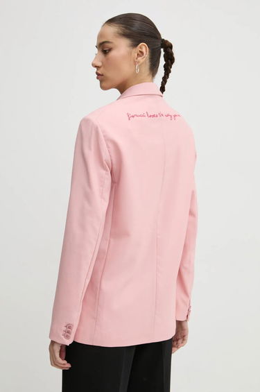 Jakna Fiorucci Fiorucci Double-Breasted Blazer Roza | W01FMBDO059WO01PN02, 2