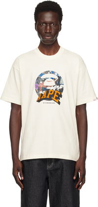AAPE by A Bathing Ape Theme Graphic T-Shirt