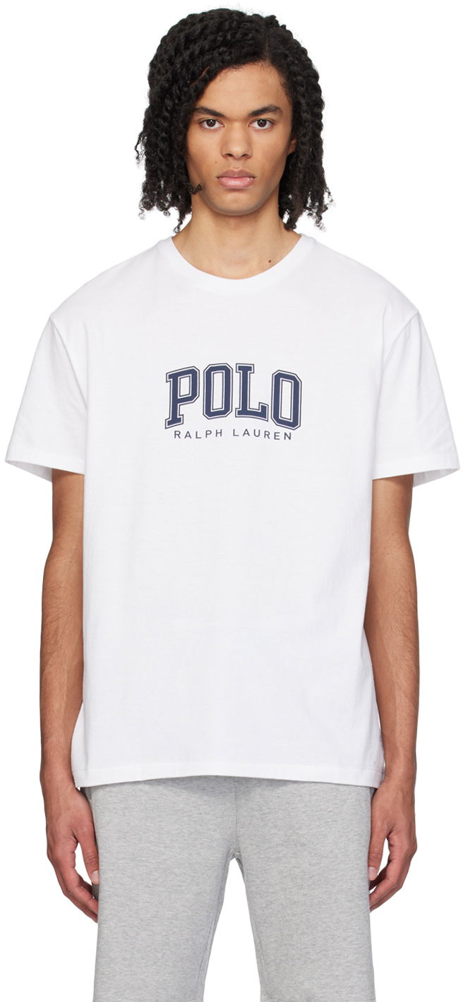 Majica Polo by Ralph Lauren White Graphic T-Shirt Bela | 710934714002