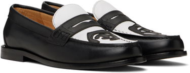 Superge in čevlji KidSuper KidSuper Patchwork Penny Loafers Črna | SS25-SHO-06, 3