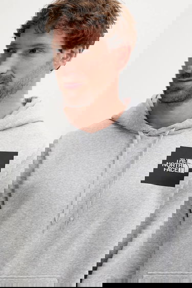 Pulover The North Face Fine Hoodie with Print Siva | NF0A89EUDYX1, 3