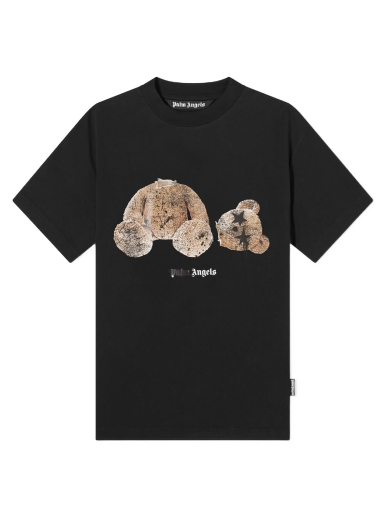 Majica Palm Angels Spray Logo Kill The Bear Tee Črna | PMAA001F21JER0271060