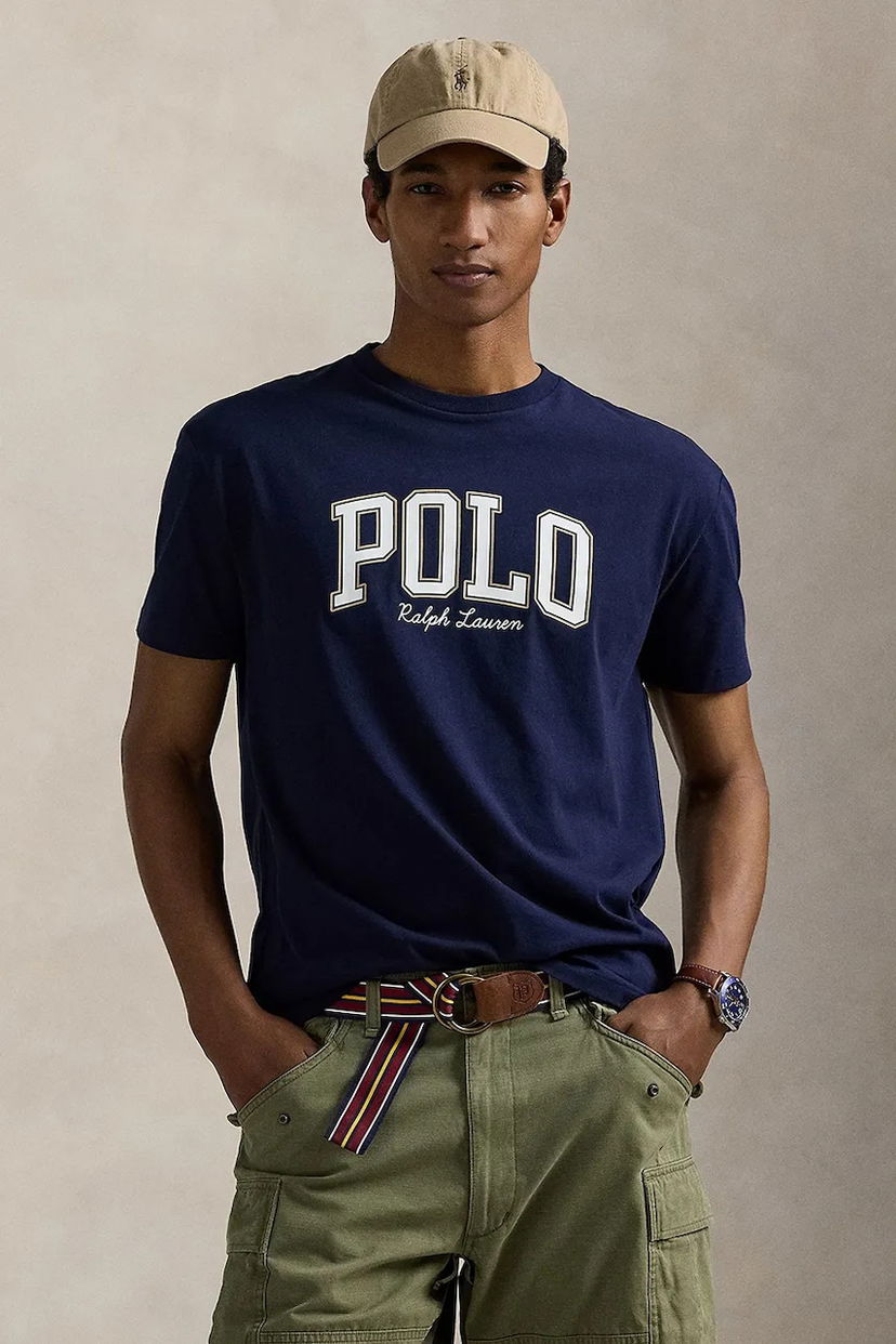 Majica Polo by Ralph Lauren Polo Ralph Lauren Graphic T-Shirt Mornarica | 710P00086