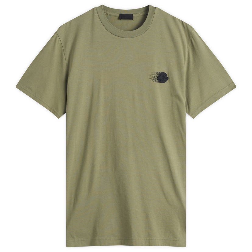 Majica Moncler Men's Swoosh Logo Cotton Jersey T-Shirt Size X-Small by Moncler Zelena | 8C000-28-89A17-82G