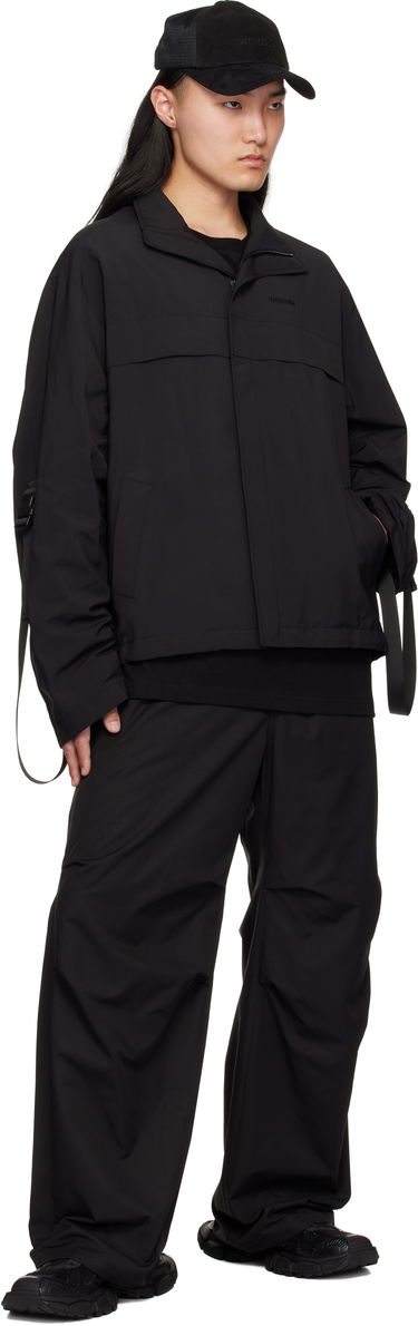 Vetrovka We11done We11done Strapped Windbreaker Jacket Črna | WD-JP0-25-004-M-BK, 3