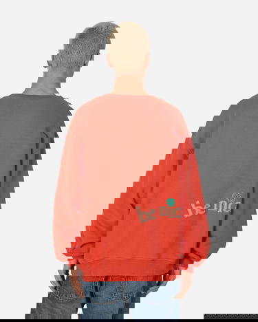 Pulover ERL Crewneck Sweatshirt Rdeča | ERL08T025 1, 3