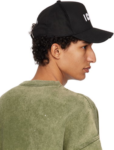 Kapa DSQUARED2 Dsquared2 Icon Baseball Cap Črna | BCM0413_05C00001_M063, 2