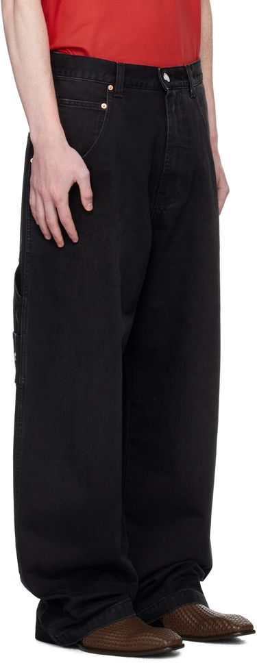 Kavbojke VETEMENTS VETEMENTS Hip-Hop Jeans Črna | UH76DP250B2, 1