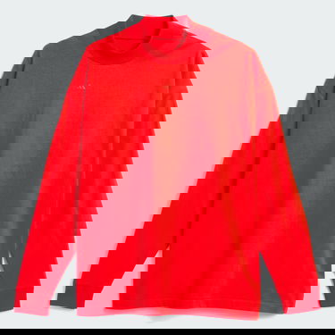 Majica adidas Performance Long Sleeve Basketball T-Shirt Rdeča | JE3767, 4