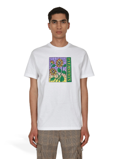 Majica Pleasures Glass T-Shirt Bela | P22F060 WHITE