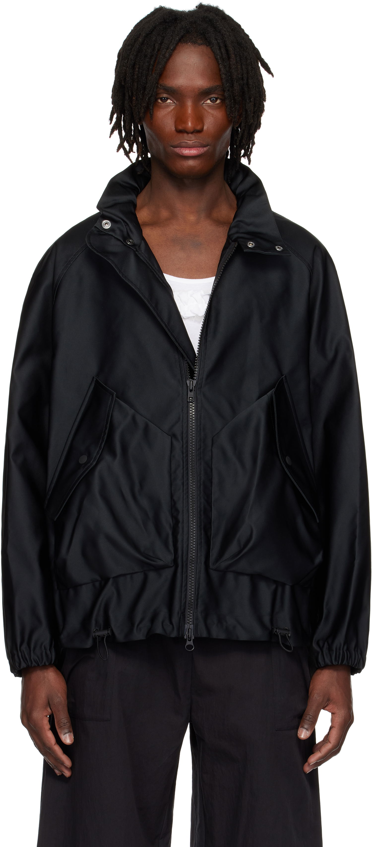 Jakna Simone Rocha Simone Rocha Harrington Jacket Črna | 6121 1221, 0