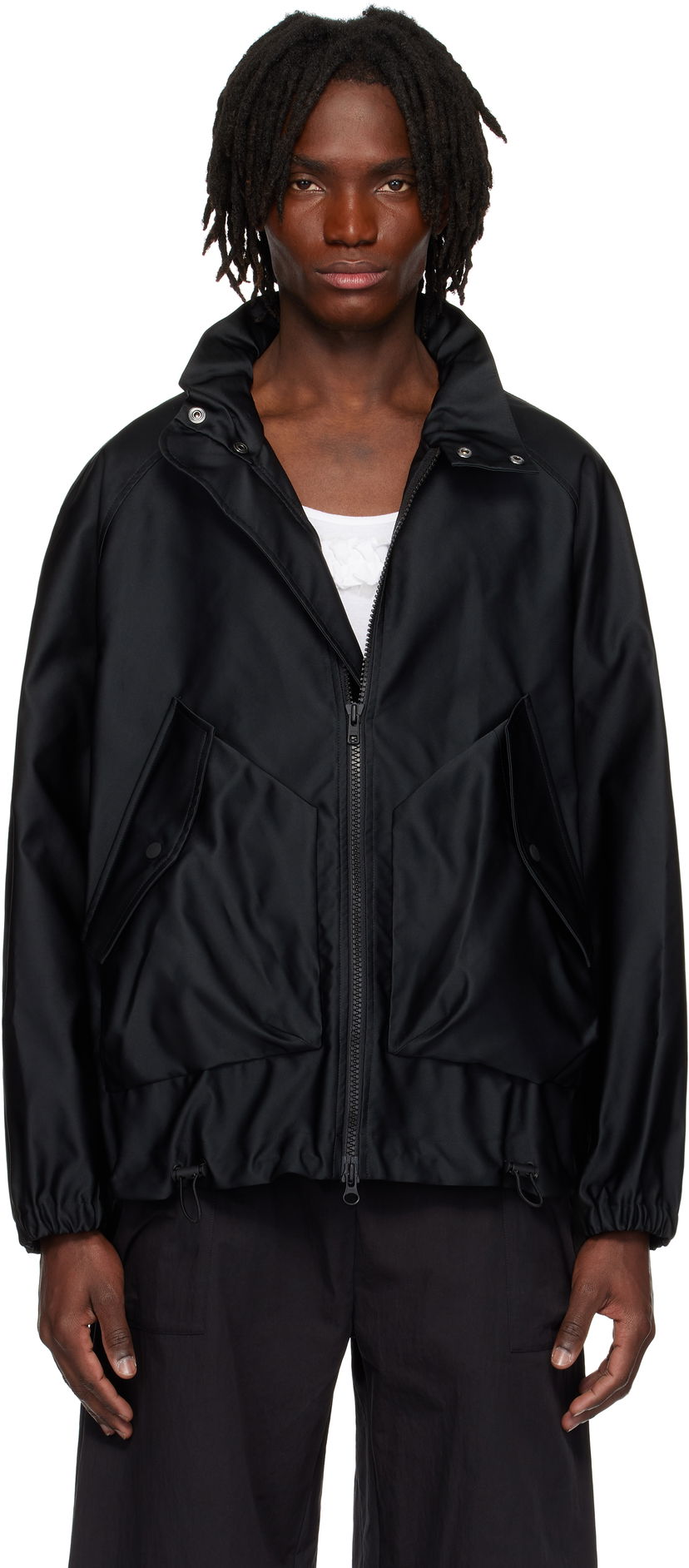 Jakna Simone Rocha Simone Rocha Harrington Jacket Črna | 6121 1221