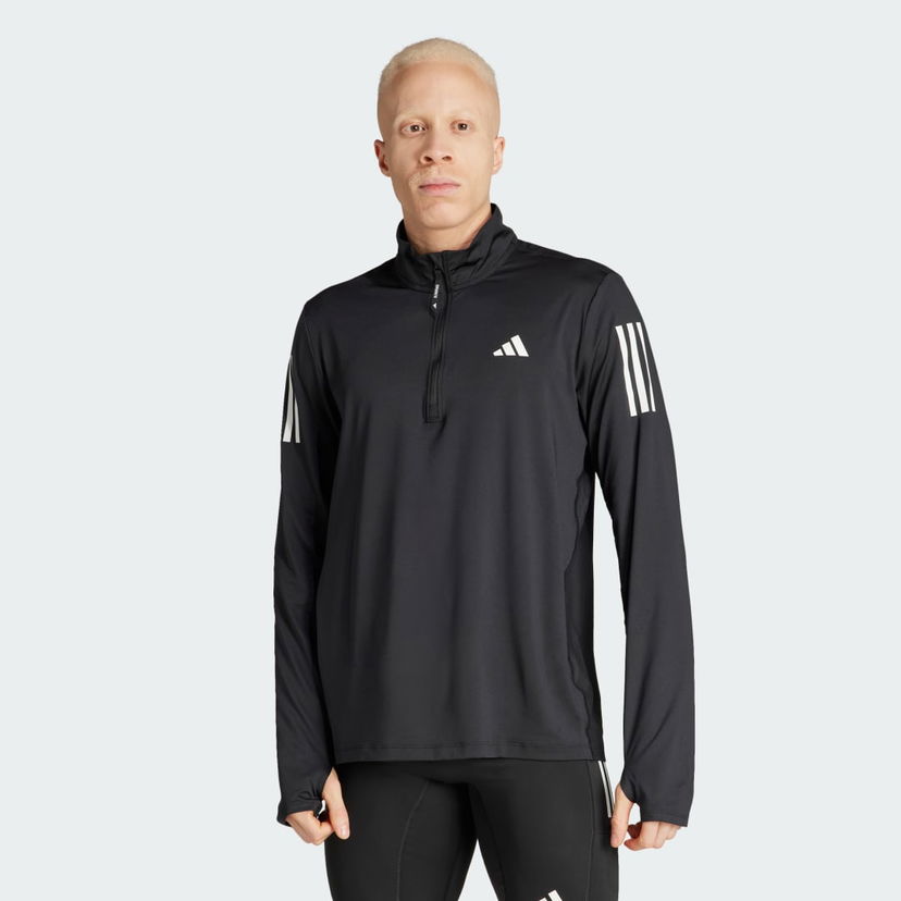 Jakna adidas Performance Own the Run Half-Zip Jacket Črna | IN1490