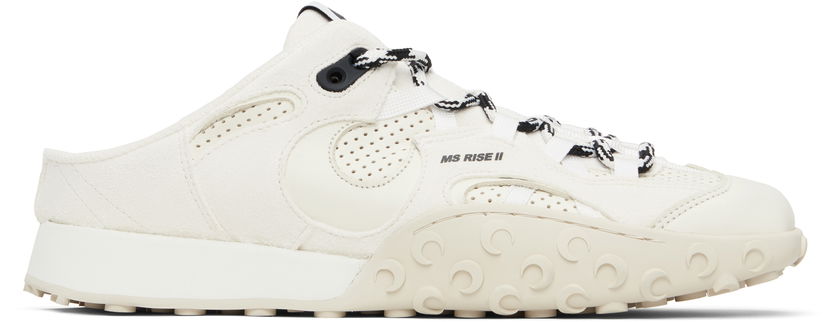 Oblačila Marine Serre Marine Serre MS Rise Tyko Mules Bela | WFW035A RLEA0002