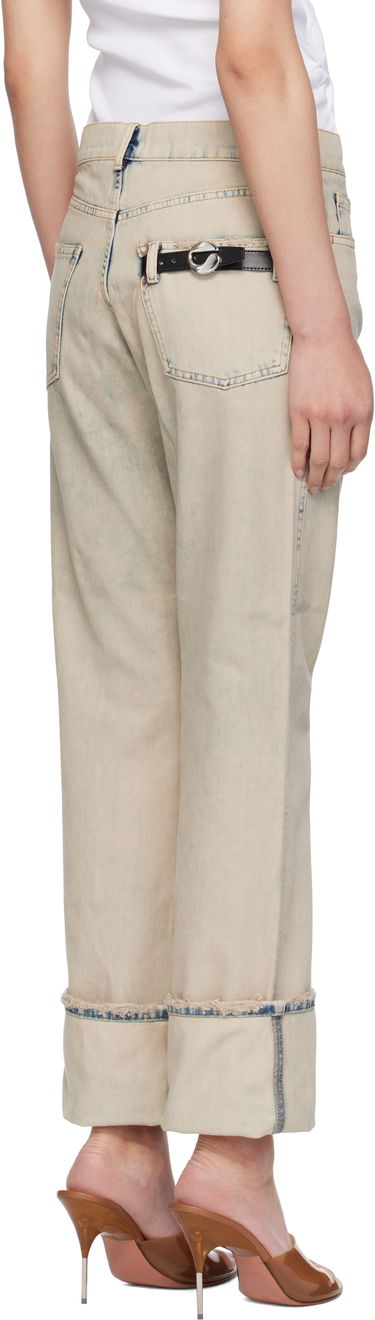 Kavbojke Coperni Coperni Boyfriend Jeans Bež | COPP122F2035, 2