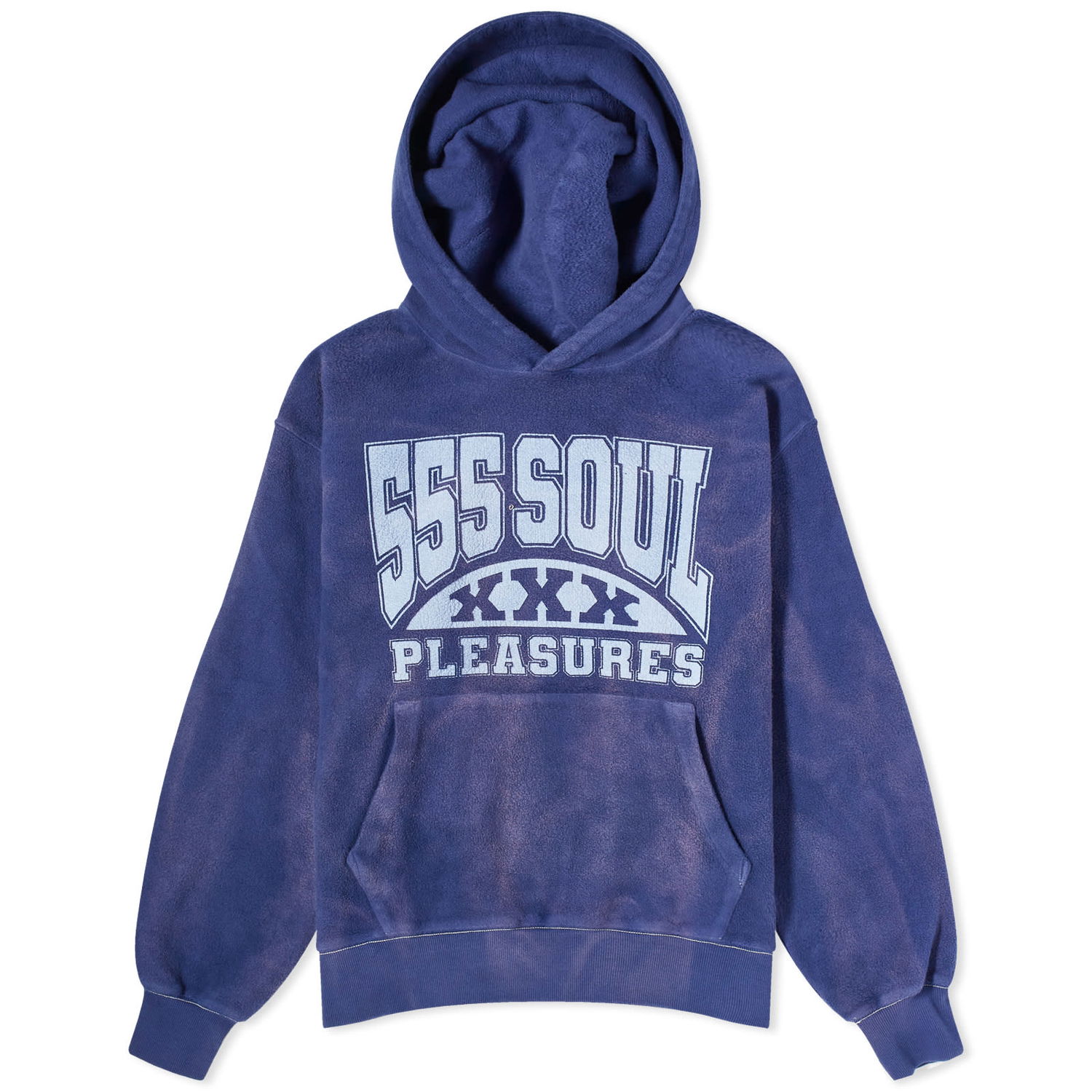 Pulover Pleasures 555 x Inside Out Hoodie Mornarica | P23555002-NAVY, 0
