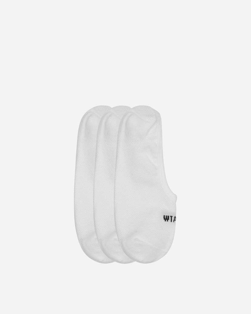 Nogavice WTAPS Socks Bela | 242MYDT-UWM06 002