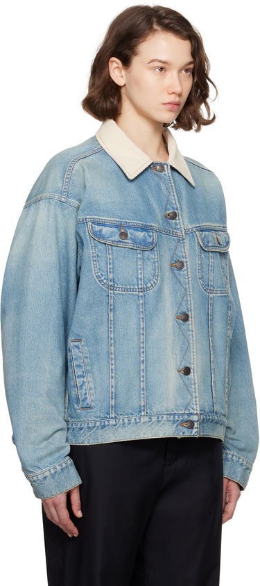 Jakna The Row The Row Jorelle Denim Jacket Modra | 8938-W3932, 1