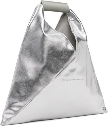 Torbica Maison Margiela MM6 Maison Margiela Triangle Mini Tote Kovinski | SB6WD0013 P8496, 2