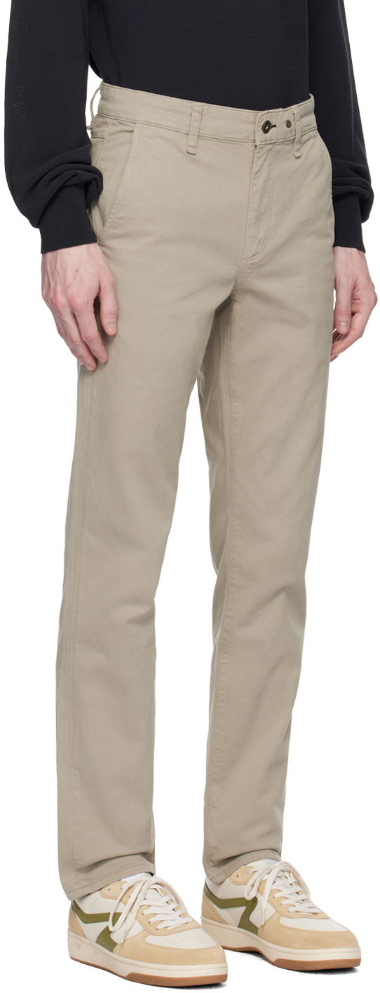 Hlače rag & bone Rag & Bone Slim-Fit Trousers Bež | MBW22S712336ML, 1