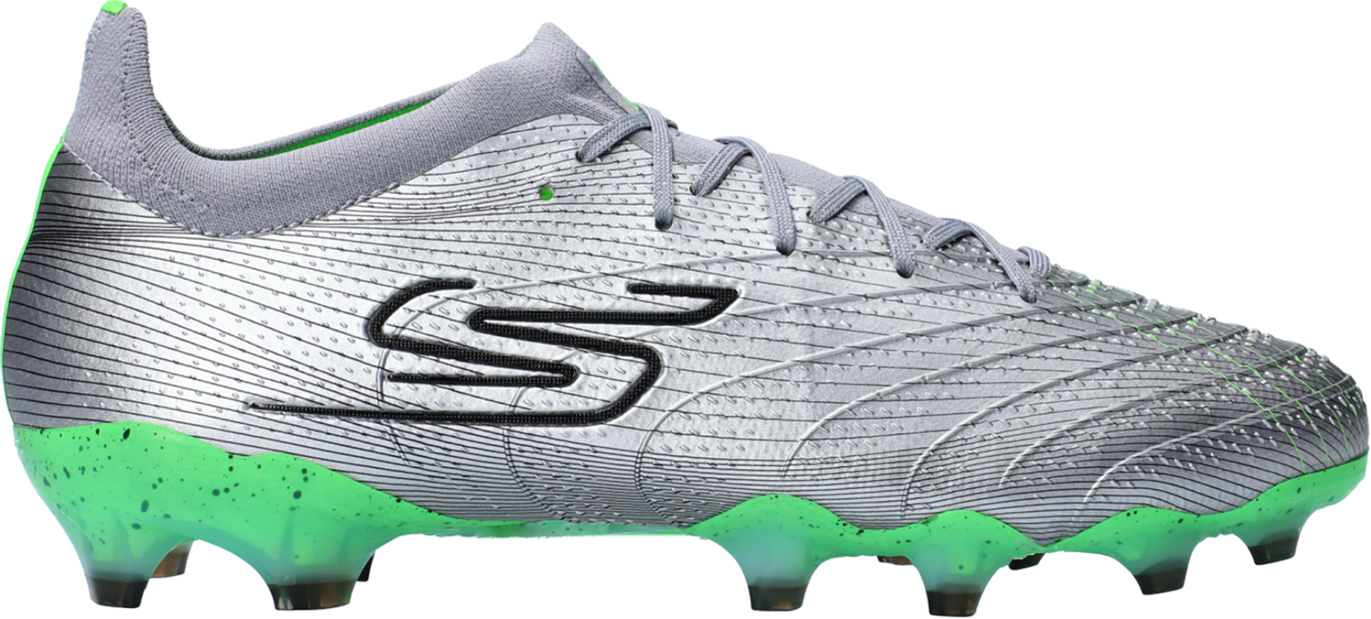 Superge in čevlji Skechers SKX 01 Low FG Kovinski | 252006-sllm, 0